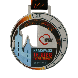 MEDAL STALOWY LASERCUT