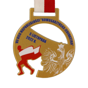 MEDAL STALOWY LASERCUT